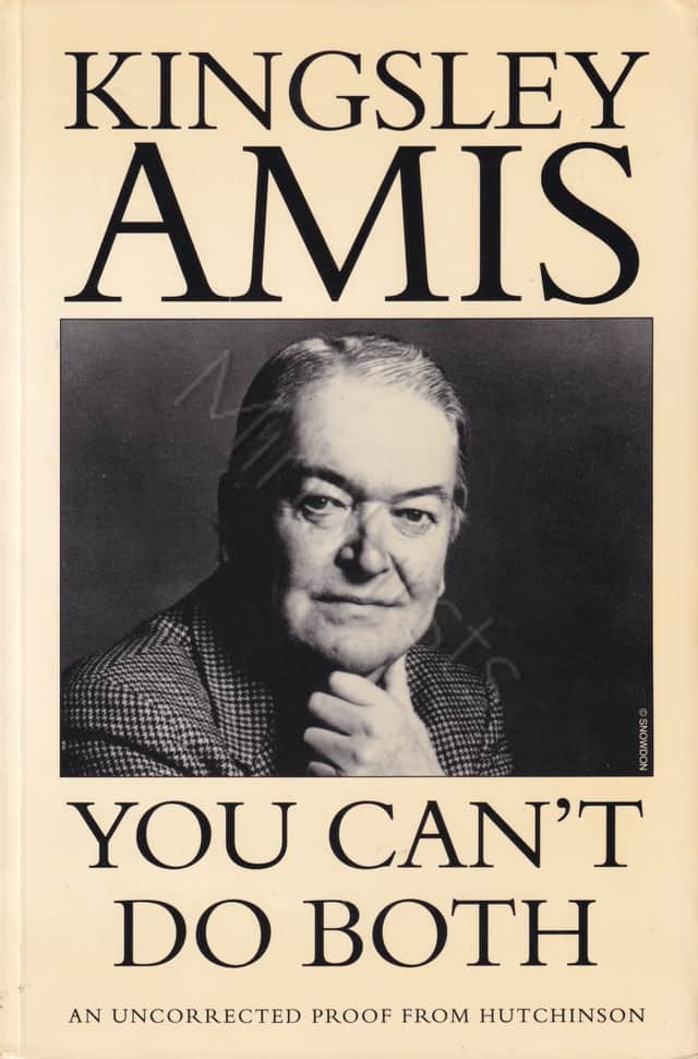 Can't Do Both Kingsley Amis